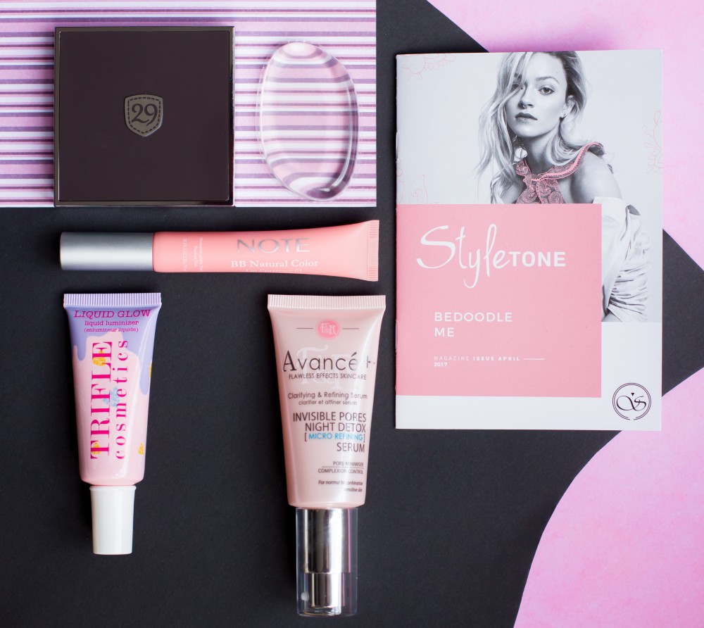 Alle producten - unboxing StyleTone box editie april